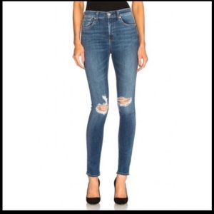 Rag & bone “high rise skinny” jeans